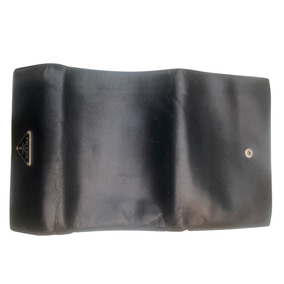 Prada Milano Black Leather Wallet - Picture 10 of 12